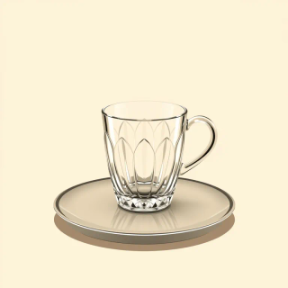 Ilustración de táper de cristal (set)