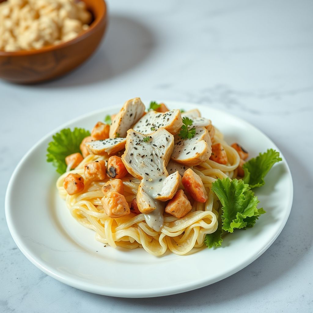 Ensalada César con pollo