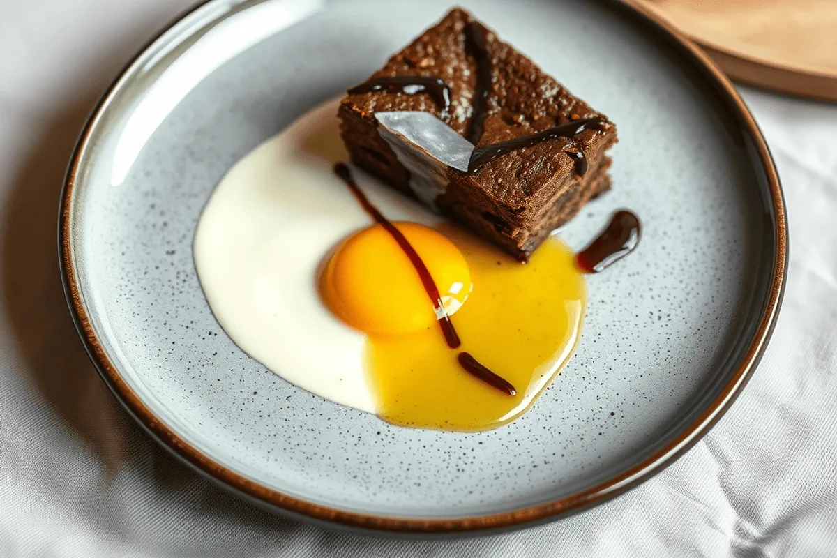 Brownie de chocolate jugoso