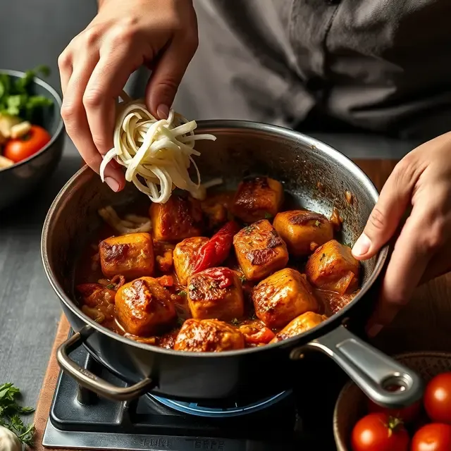 Paso 2: Preparar salsa de tomate